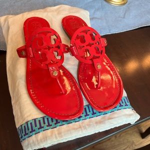 Tory Burch Miller Red Patent leather